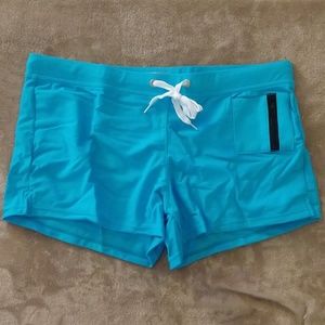 Taddlee Swim Trunks Briefs Brazilian Aqua Blue XL